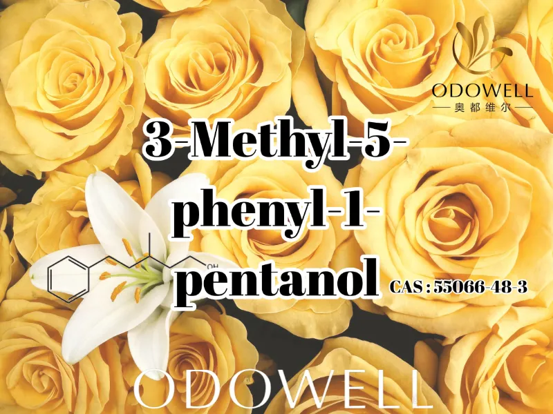 ODOWELL препорачува 3-метил-5-фенил-1-пентанол за апликации со свежи цветови и мириси слични на роза