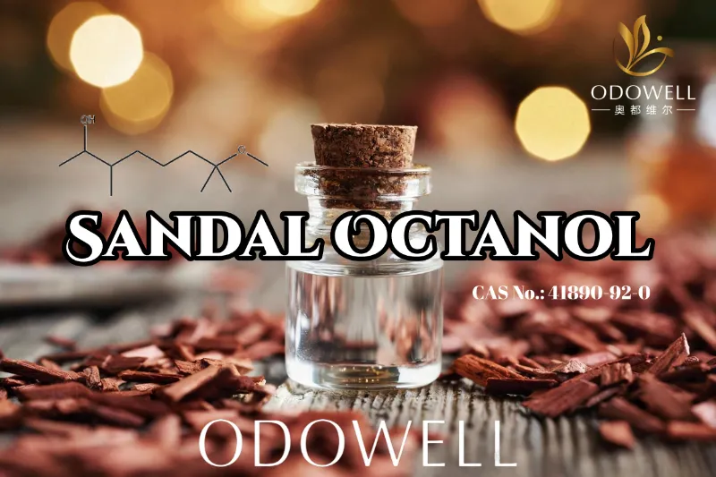 ODOWELL препорачува сандали октанол за чисто сандалово дрво и мириси со цветно-дрвени апликации
