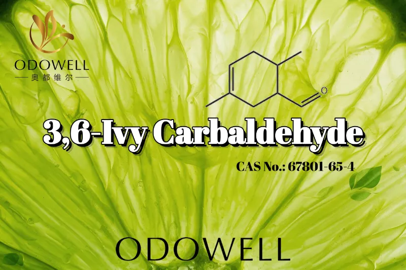 ODOWELL препорачува 3,6-Ivy Carbaldehyde за интензивно зелени и курви цитрусни мириси